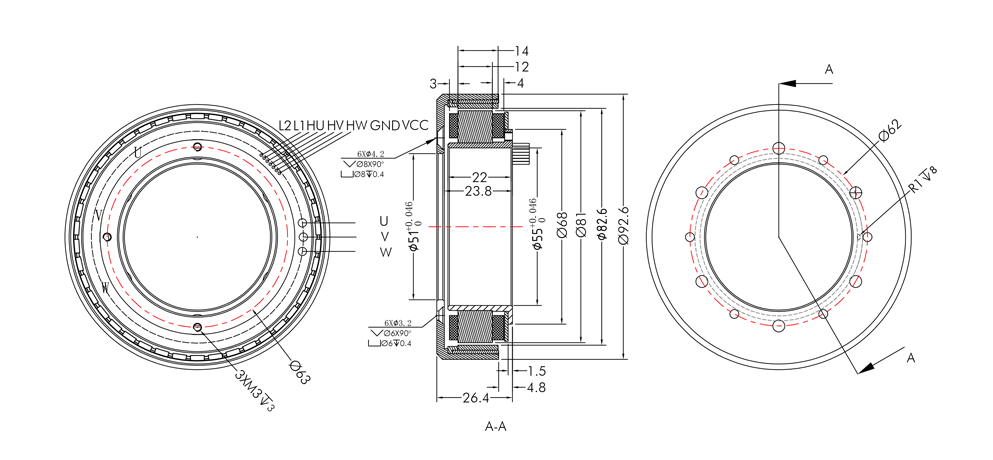 CubeMars RO80 KV105